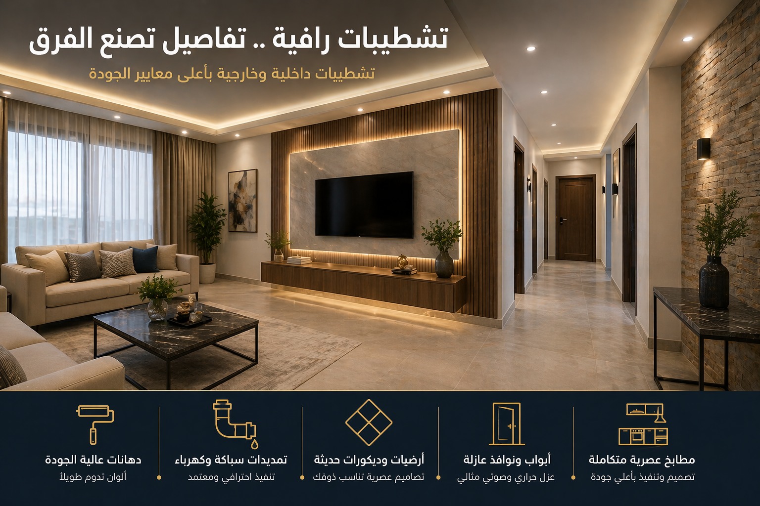 تشطيبات بالرياض